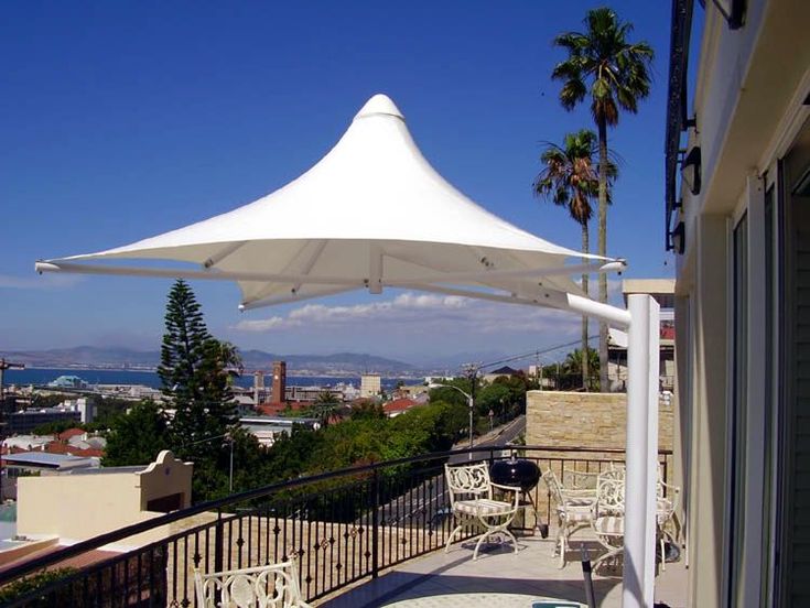 Tensile umbrella structure